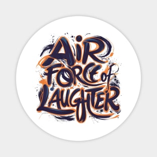 Aerial Laughs: Abstract Expressionism in the Air Force Magnet